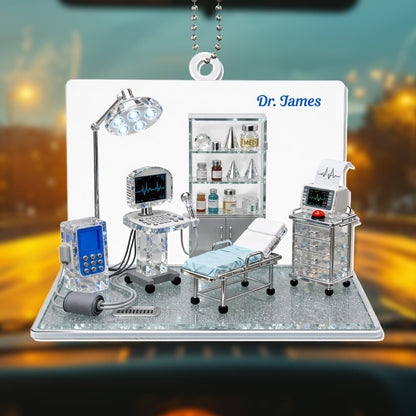 Dr. James Medical Equipment Ornament