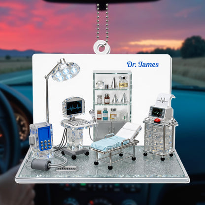Dr. James Medical Equipment Ornament