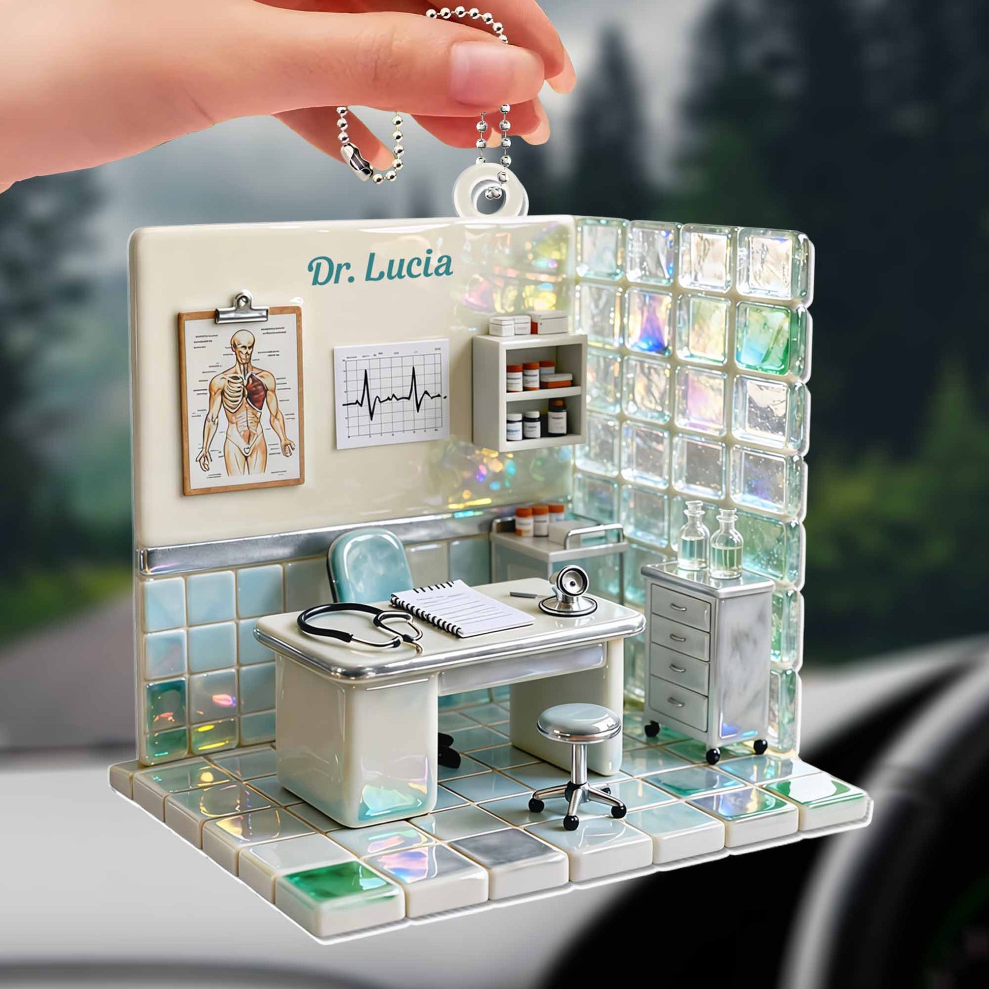 Dr. Lucia, Doctor's Office Ornament