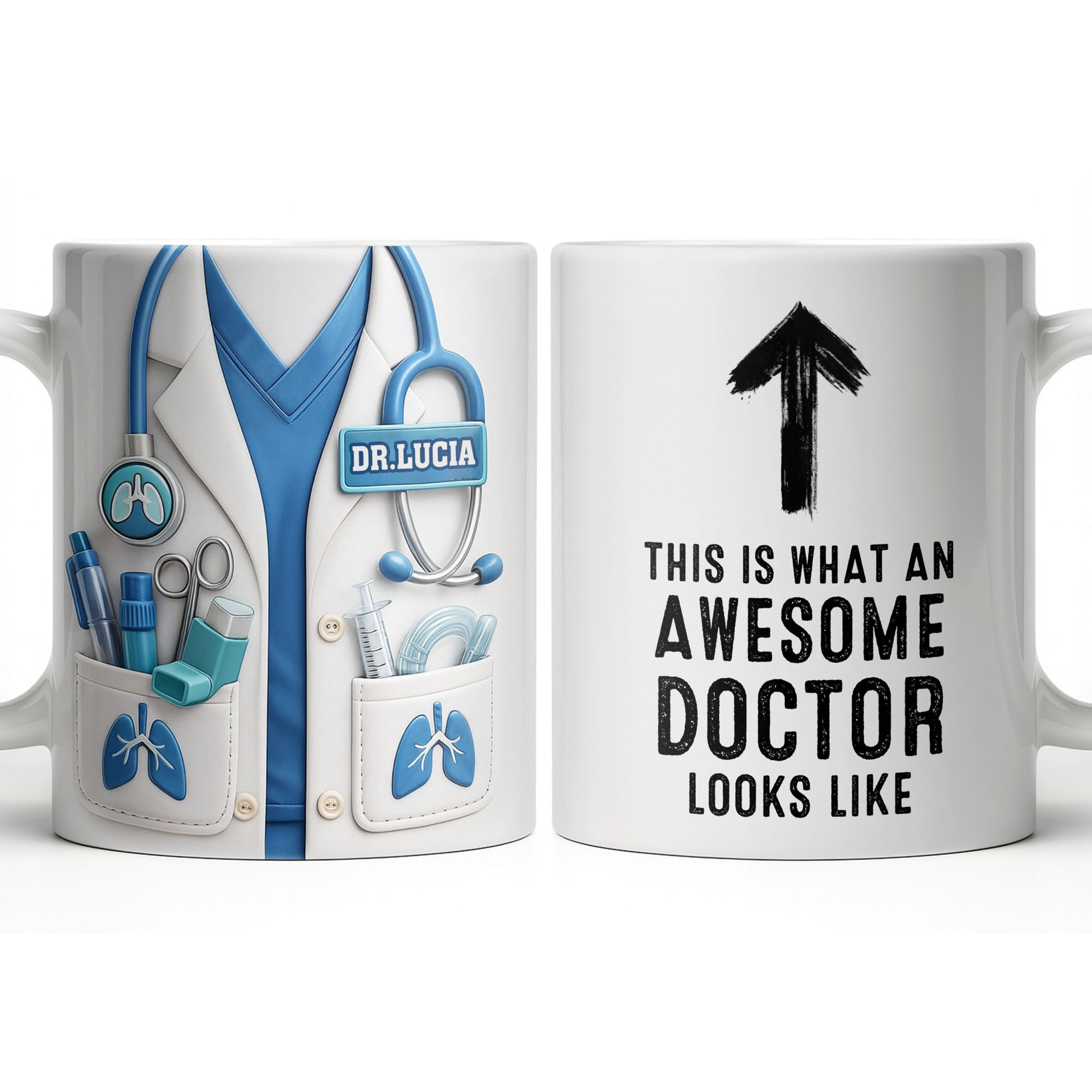 This Is What An Awesome Doctor Looks Like Stethoscope Mug