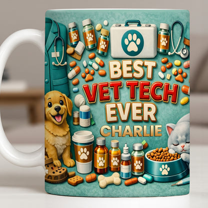 Best Vet Tech Ever, Dog Cat Love