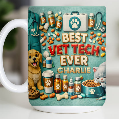 Best Vet Tech Ever, Dog Cat Love