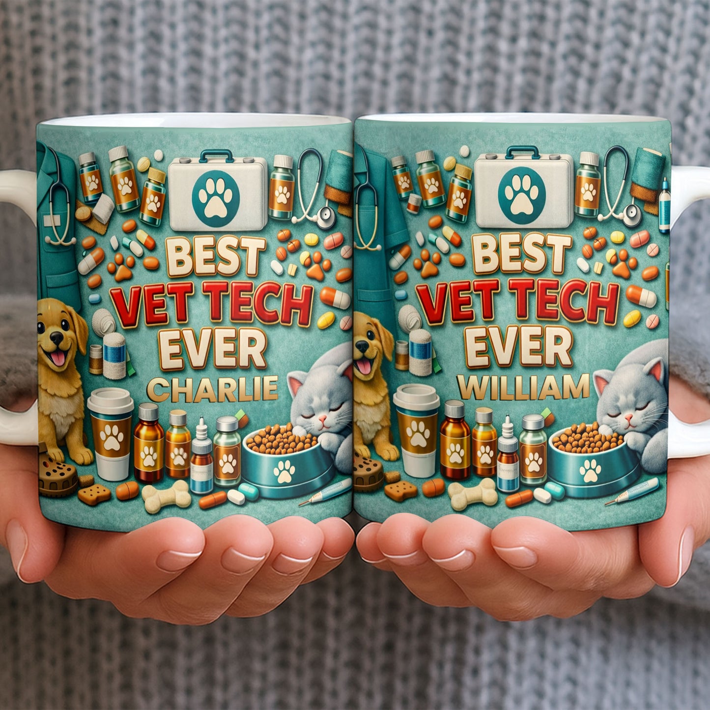 Best Vet Tech Ever, Dog Cat Love