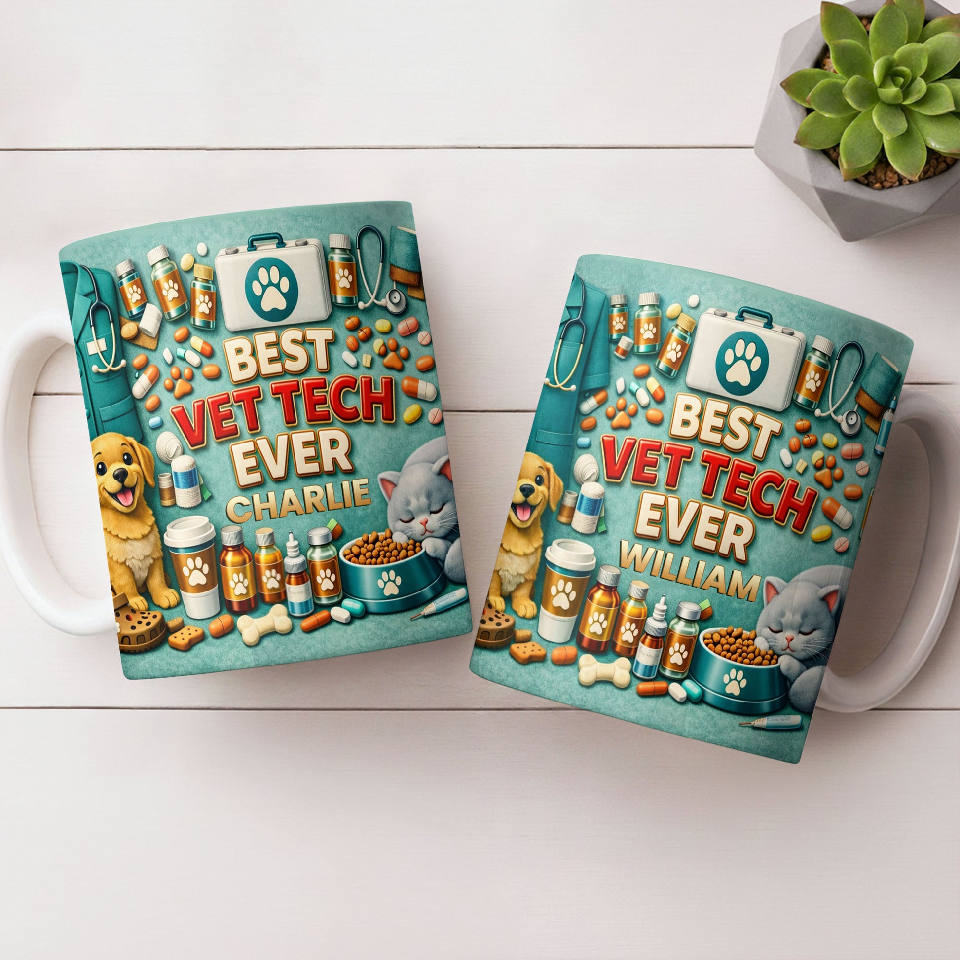 Best Vet Tech Ever, Dog Cat Love