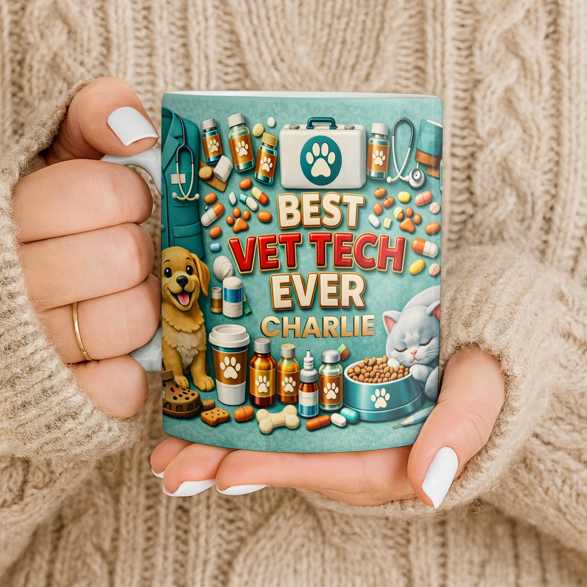 Best Vet Tech Ever, Dog Cat Love