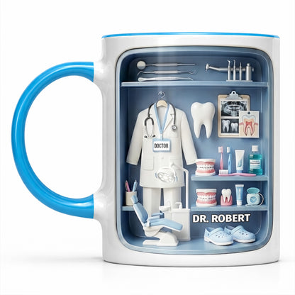 Doctor Of Dental Medicine Teeth And Medical Tools Design