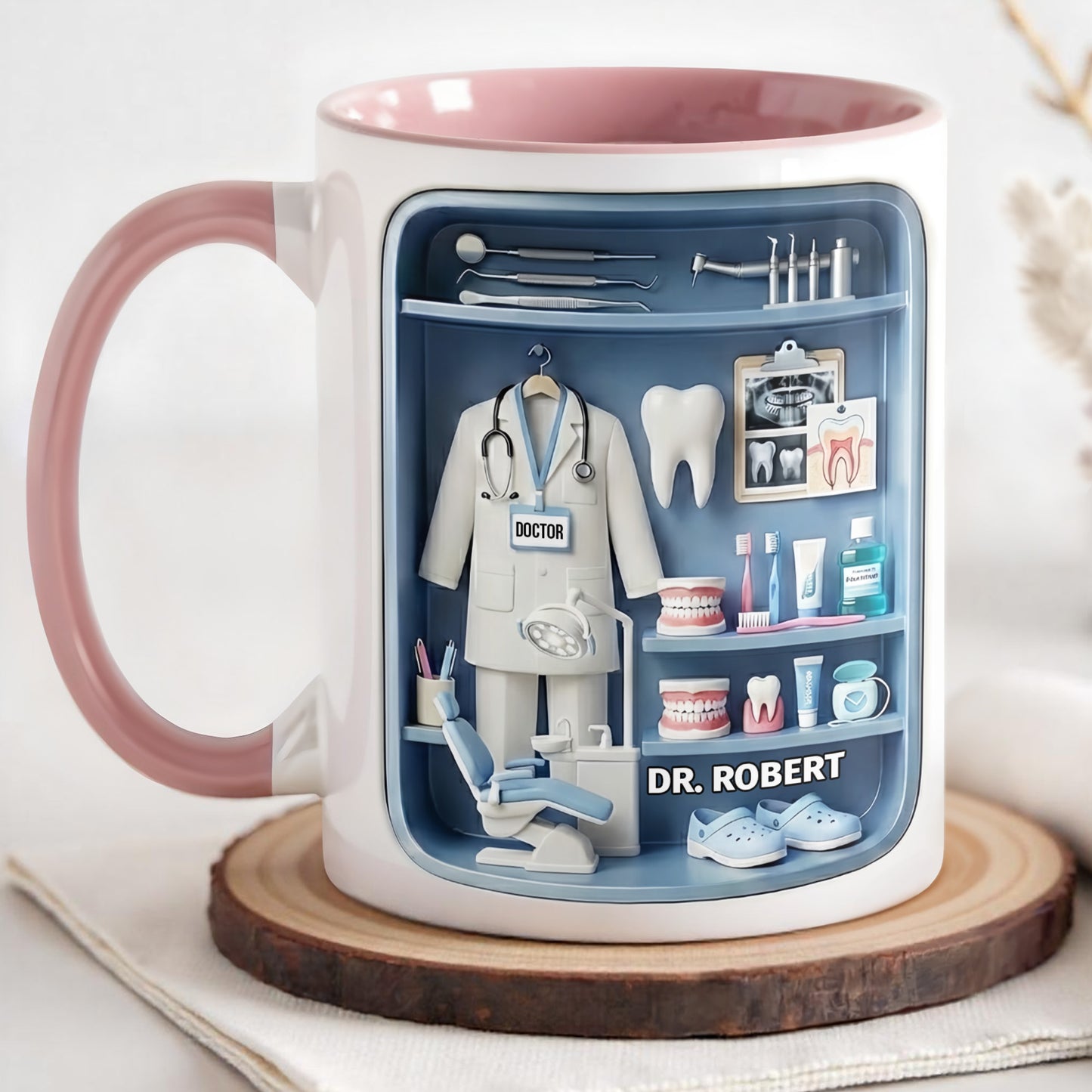 Doctor Of Dental Medicine Teeth And Medical Tools Design