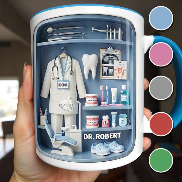 Doctor Of Dental Medicine Teeth And Medical Tools Design