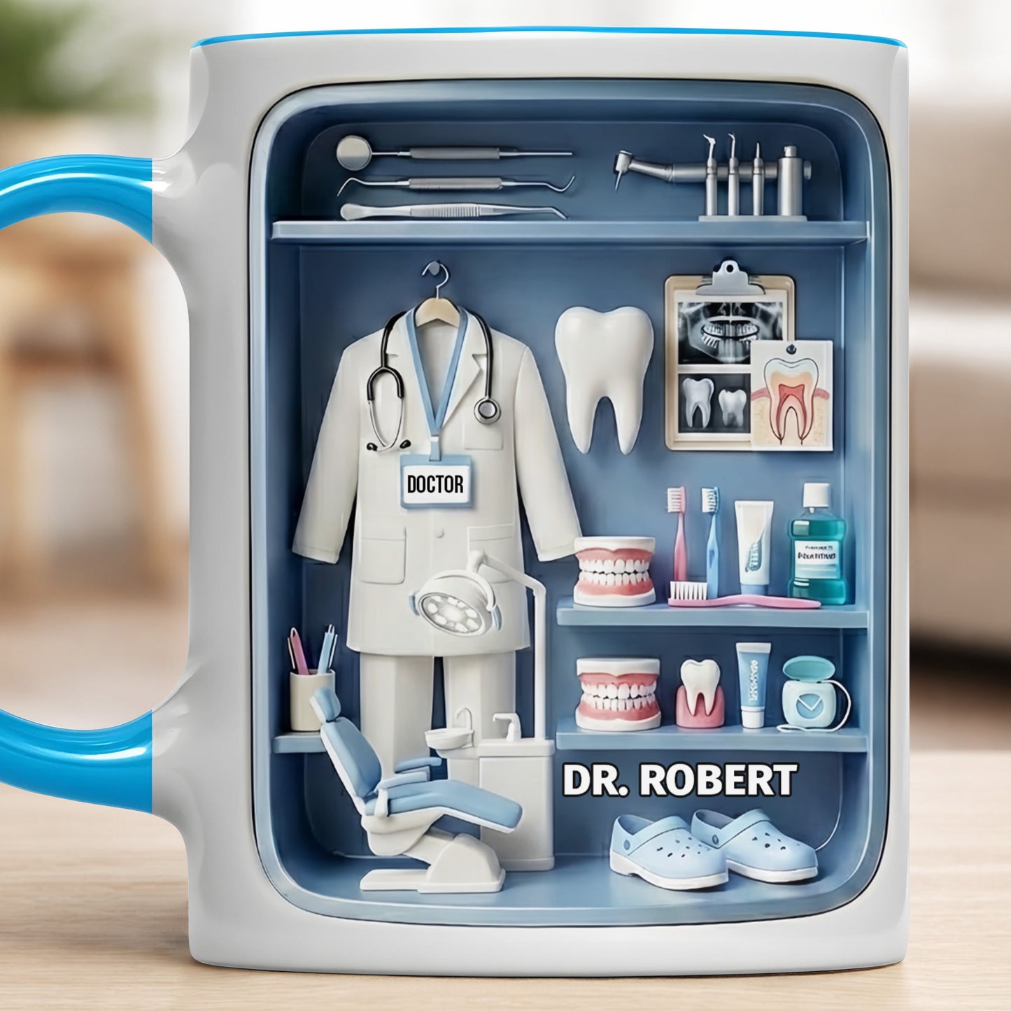 Doctor Of Dental Medicine Teeth And Medical Tools Design