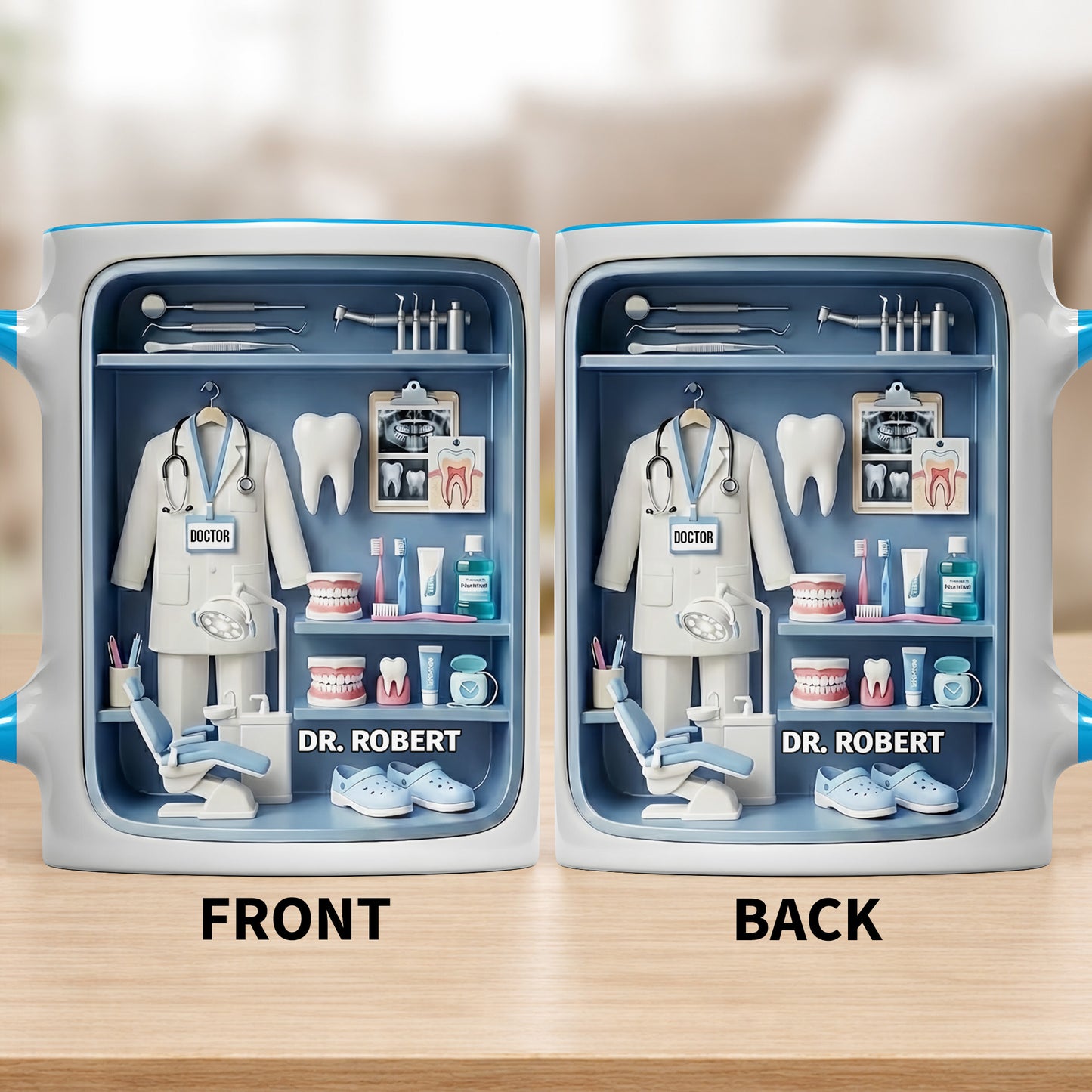 Doctor Of Dental Medicine Teeth And Medical Tools Design