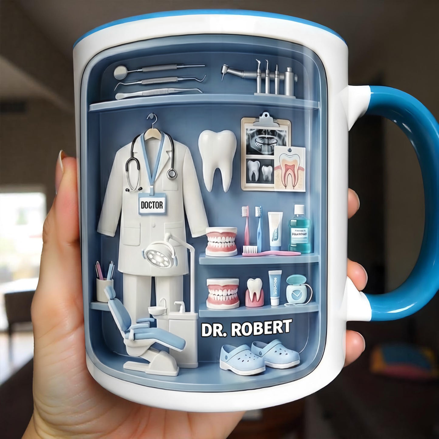 Doctor Of Dental Medicine Teeth And Medical Tools Design