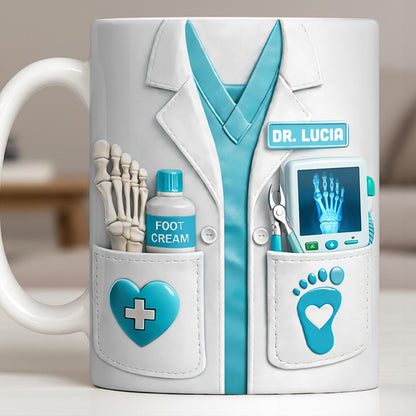 Dr. Lucia Foot Cream Doctor's Coat Mug