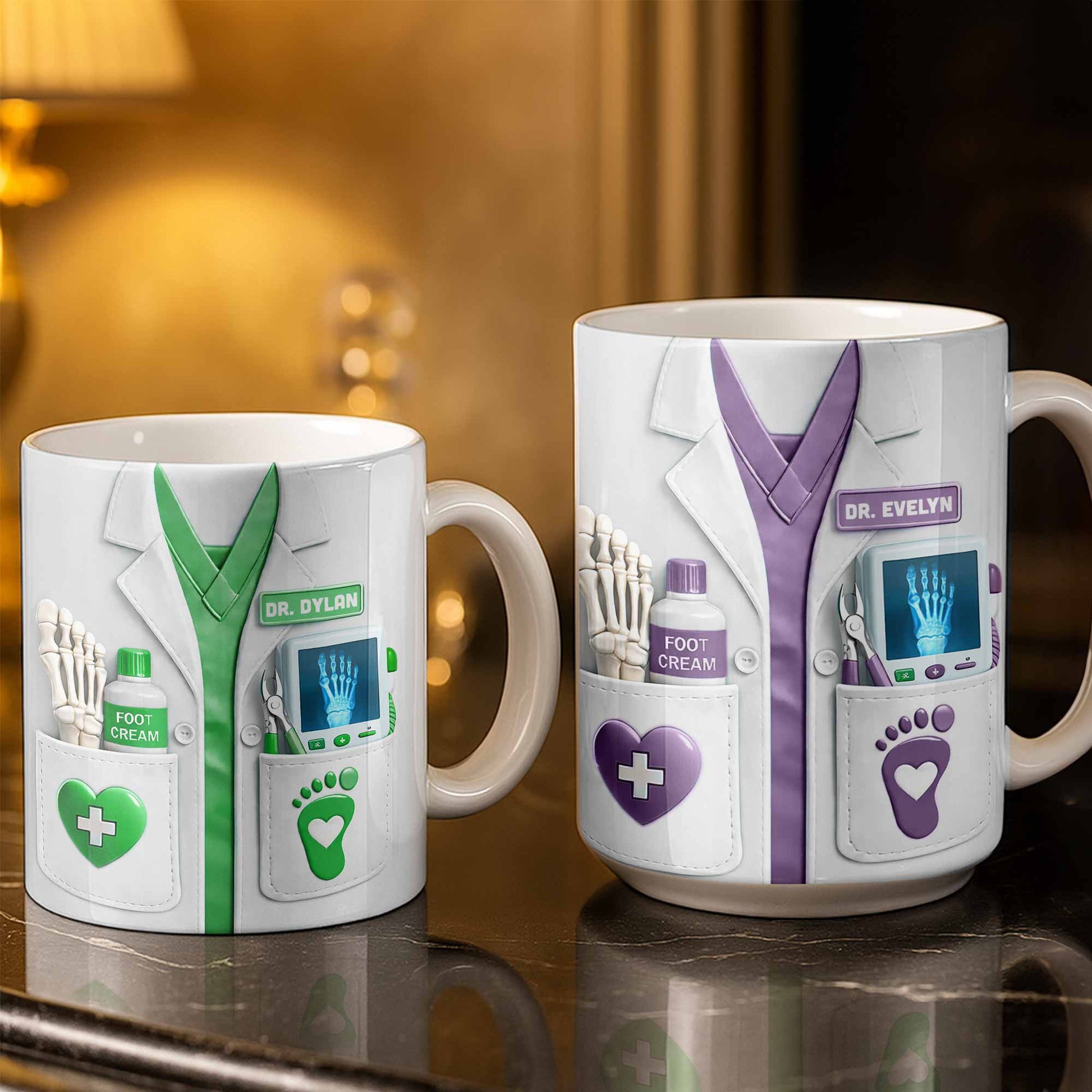 Dr. Lucia Foot Cream Doctor's Coat Mug