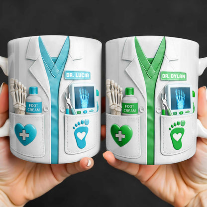 Dr. Lucia Foot Cream Doctor's Coat Mug