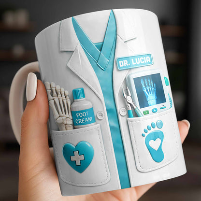 Dr. Lucia Foot Cream Doctor's Coat Mug