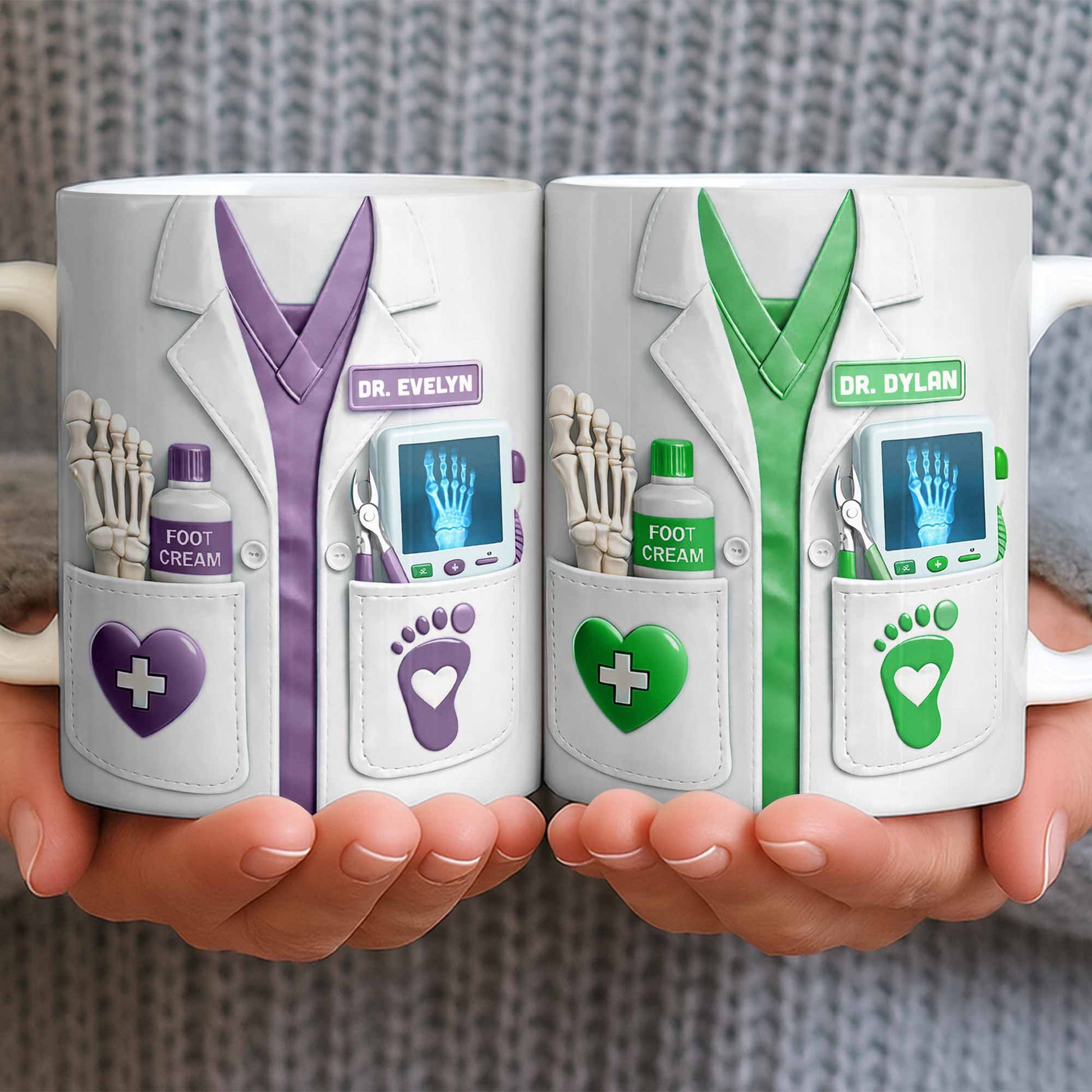 Dr. Lucia Foot Cream Doctor's Coat Mug