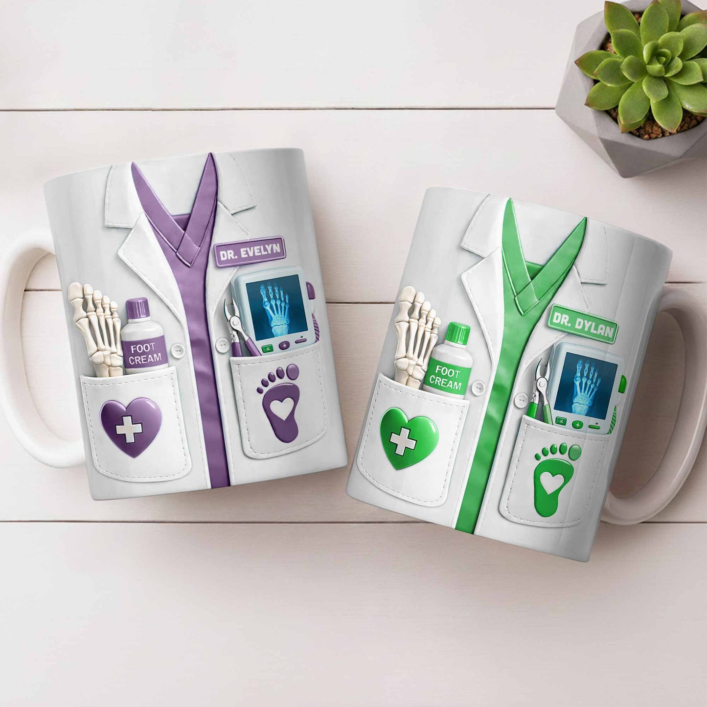 Dr. Lucia Foot Cream Doctor's Coat Mug