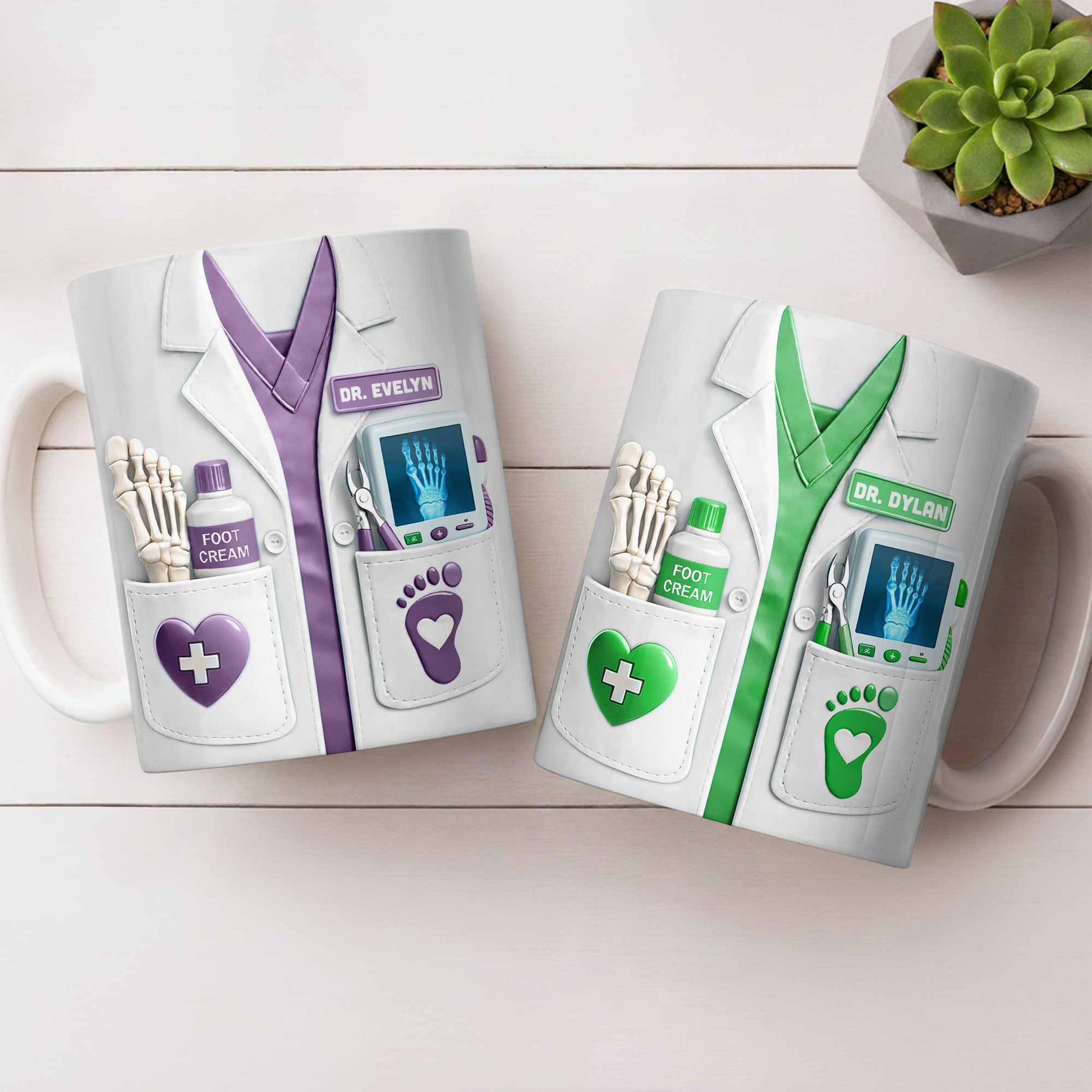 Dr. Lucia Foot Cream Doctor's Coat Mug