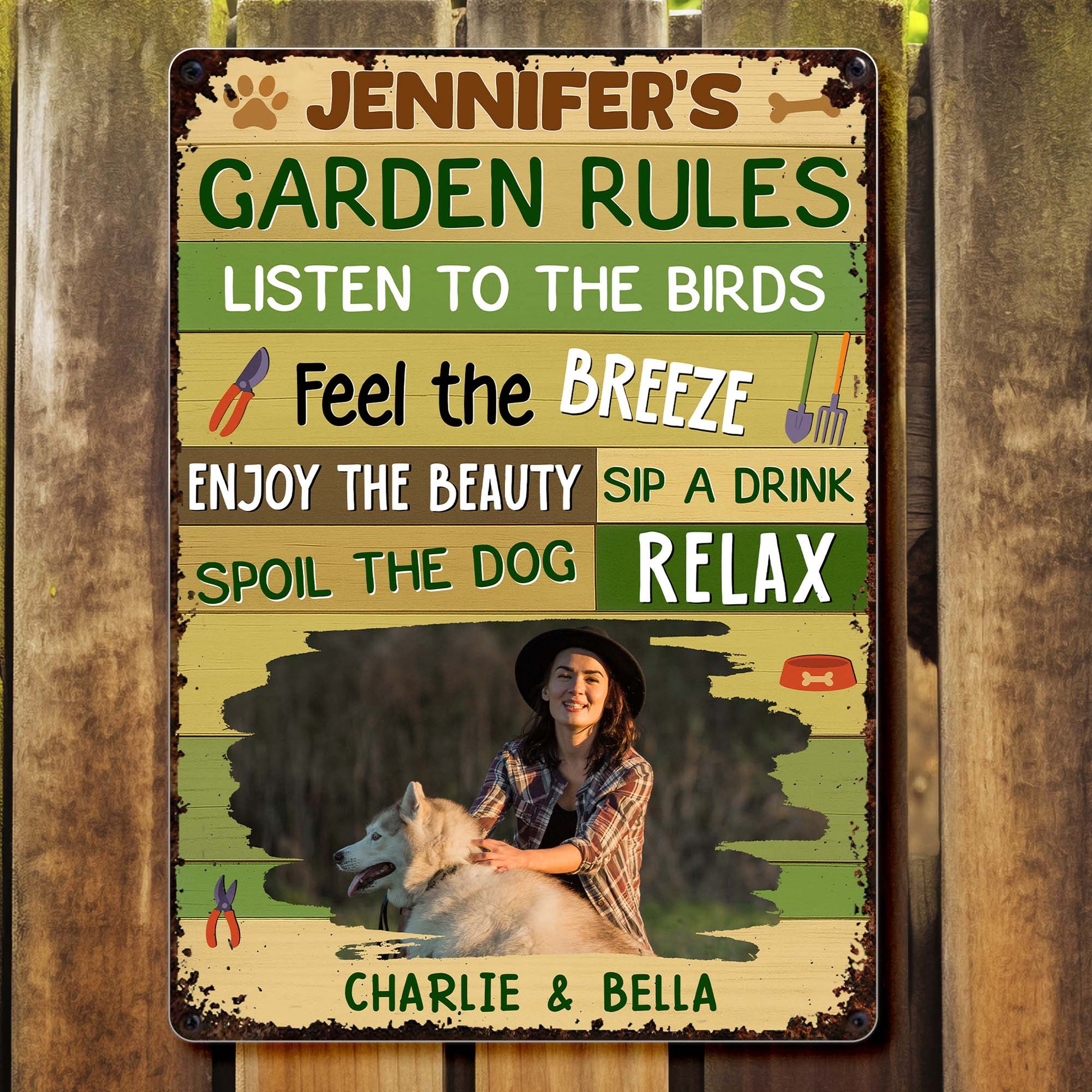 Garden Rules: Feel The Breeze, Spoil The Dog