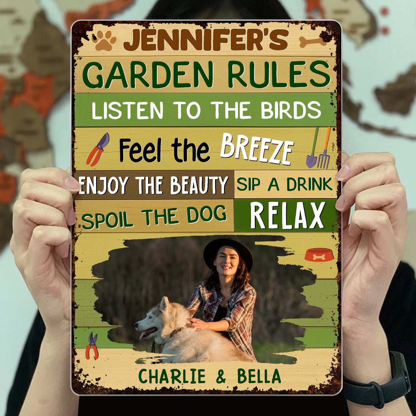 Garden Rules: Feel The Breeze, Spoil The Dog