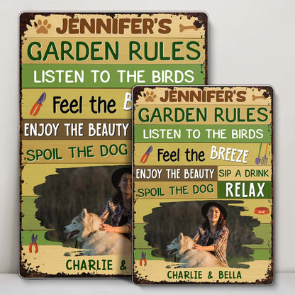 Garden Rules: Feel The Breeze, Spoil The Dog