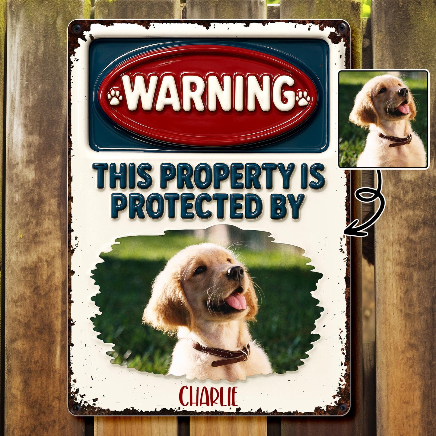 Warning This Property Is Protected By Dog