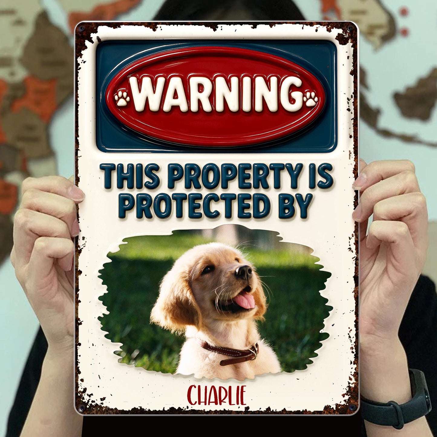 Warning This Property Is Protected By Dog