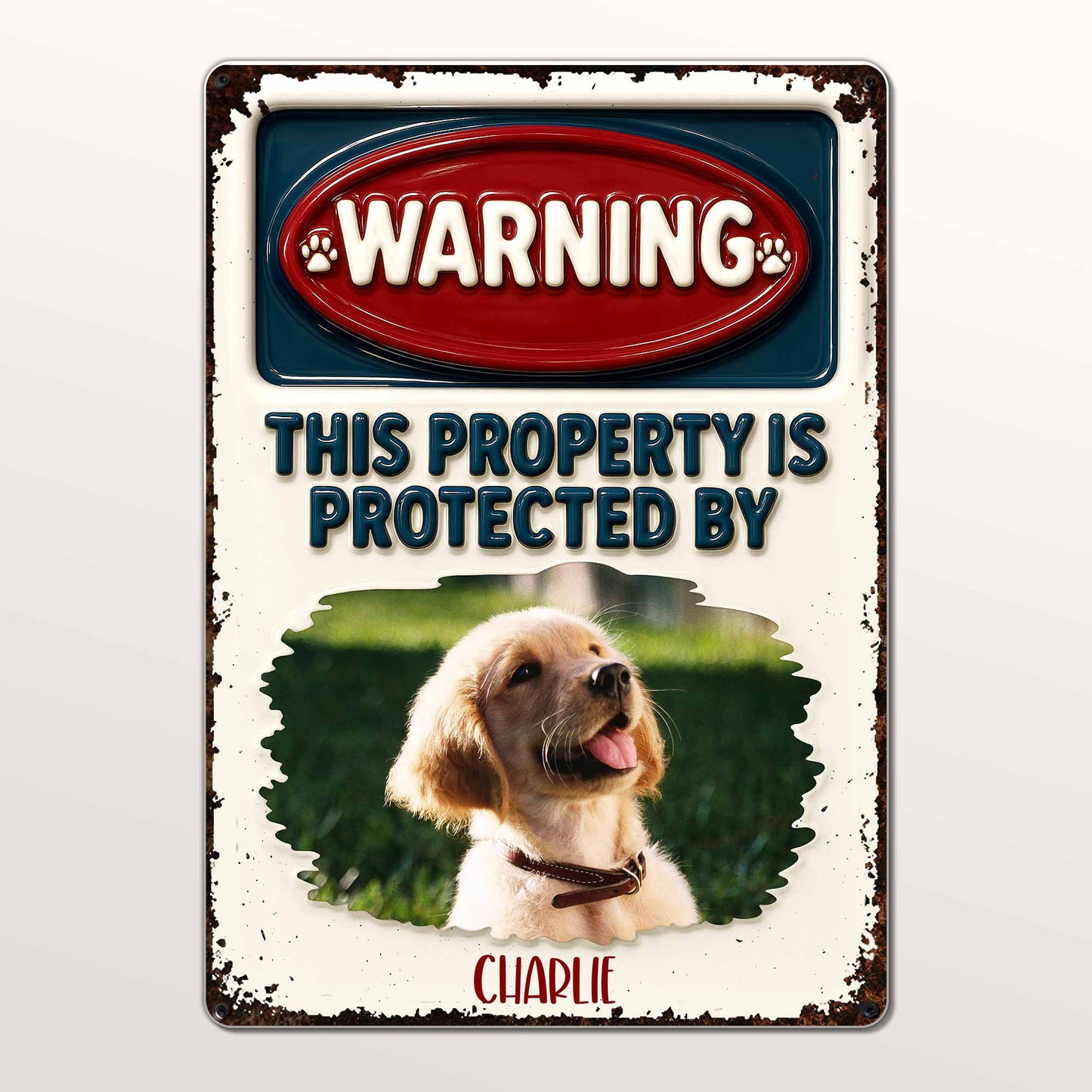 Warning This Property Is Protected By Dog