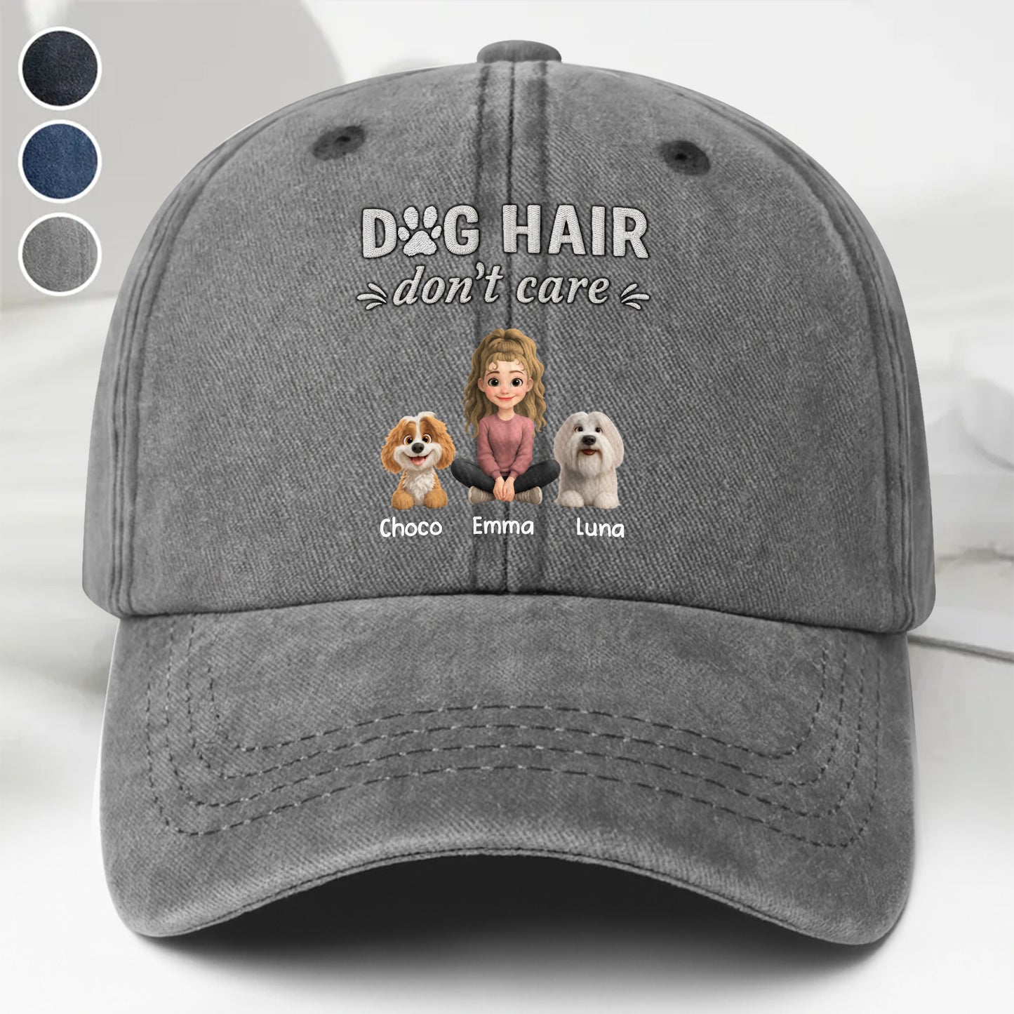 Dog Hair Don't Care, Pet Lover Design