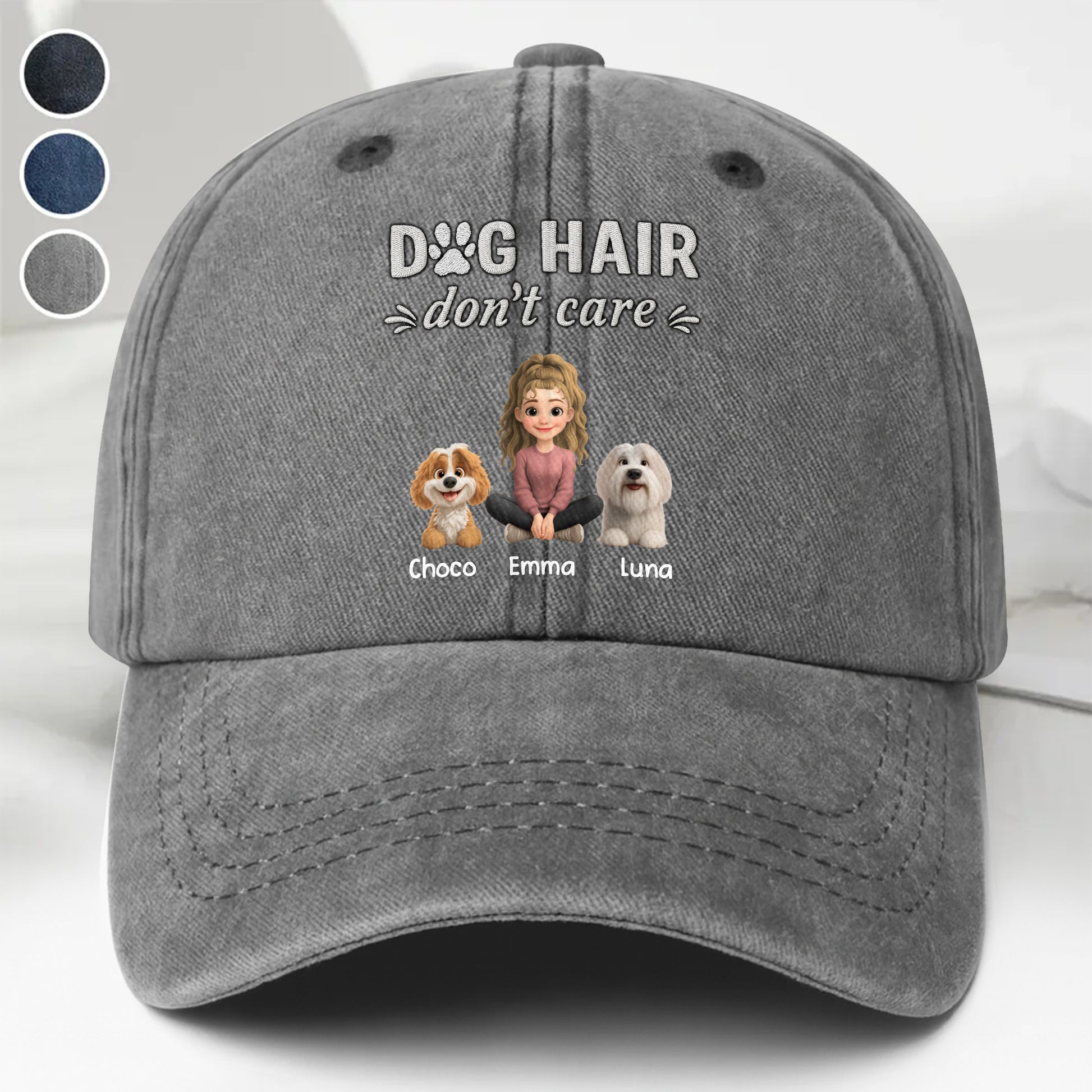 Dog Hair Don't Care, Pet Lover Design