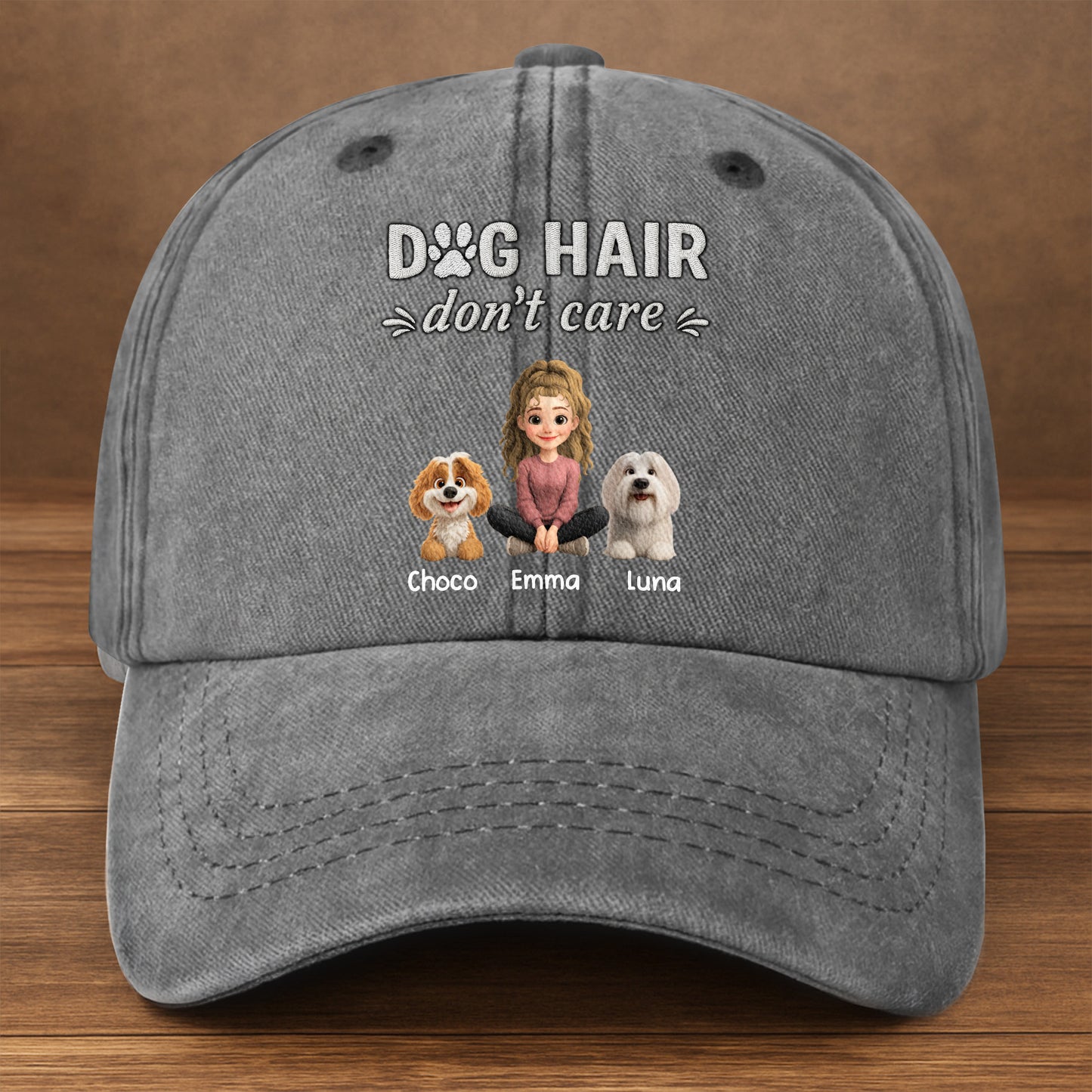 Dog Hair Don't Care, Pet Lover Design