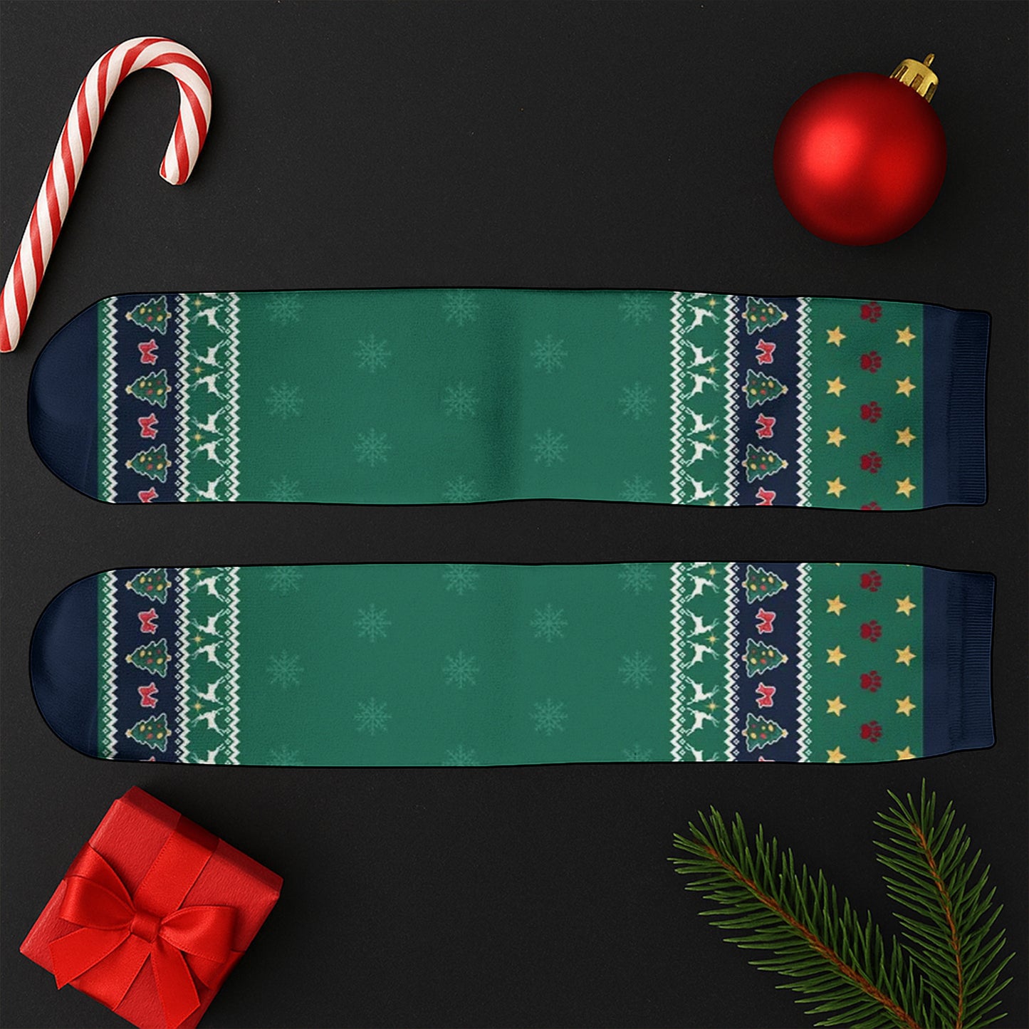 A Girl And Her Dogs, A Bond That Can't Be Broken - Personalized Crew Socks - DOG022_CSOCK