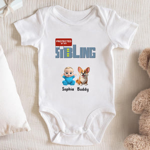 Protected By My Siblings, Baby and Dogs
