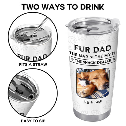 Fur Dad The Man The Myth The Snack Dealer Paw Prints Pet Photos