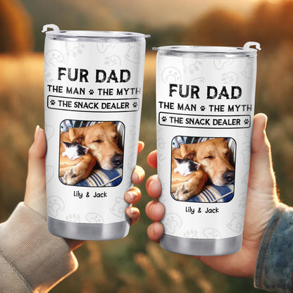 Fur Dad The Man The Myth The Snack Dealer Paw Prints Pet Photos