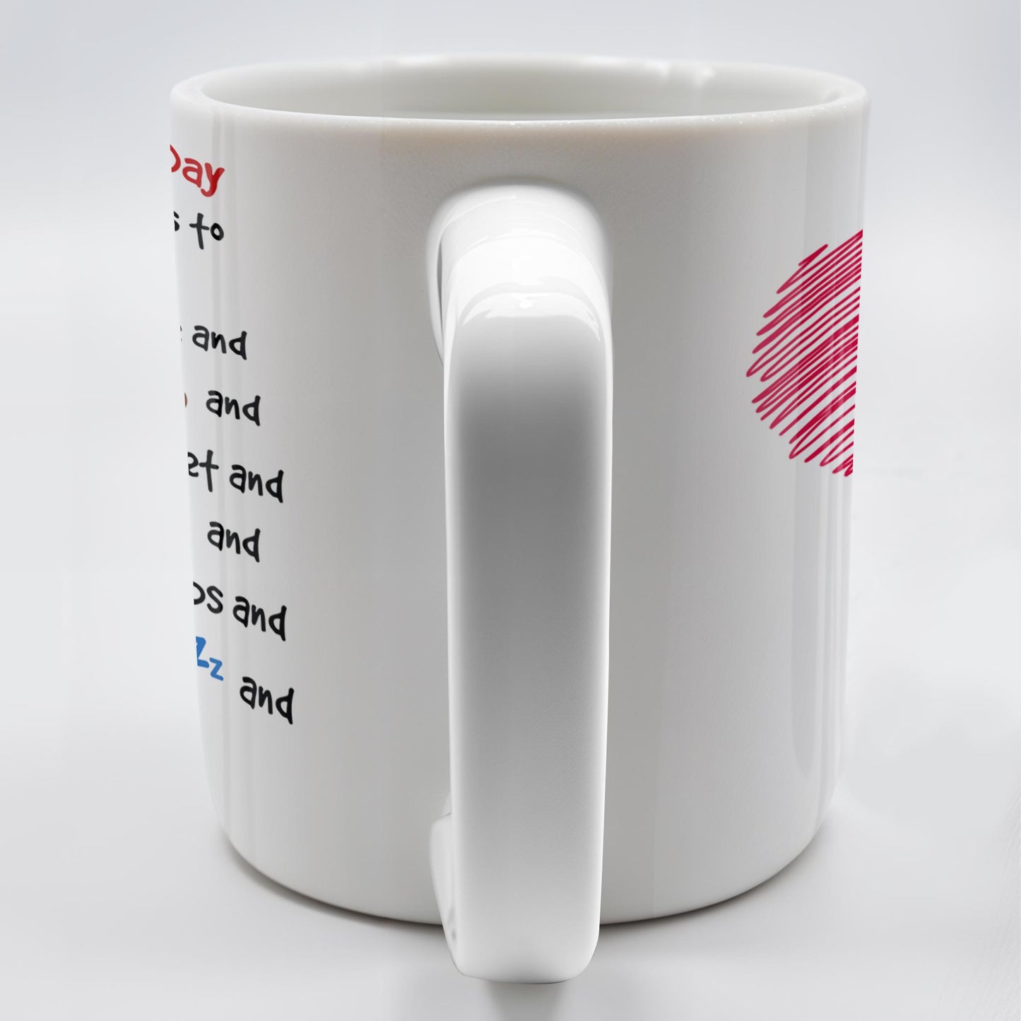 Happy Mother's Day To The One Who Gets To Feed Me And Walk With Me, Dog And Heart