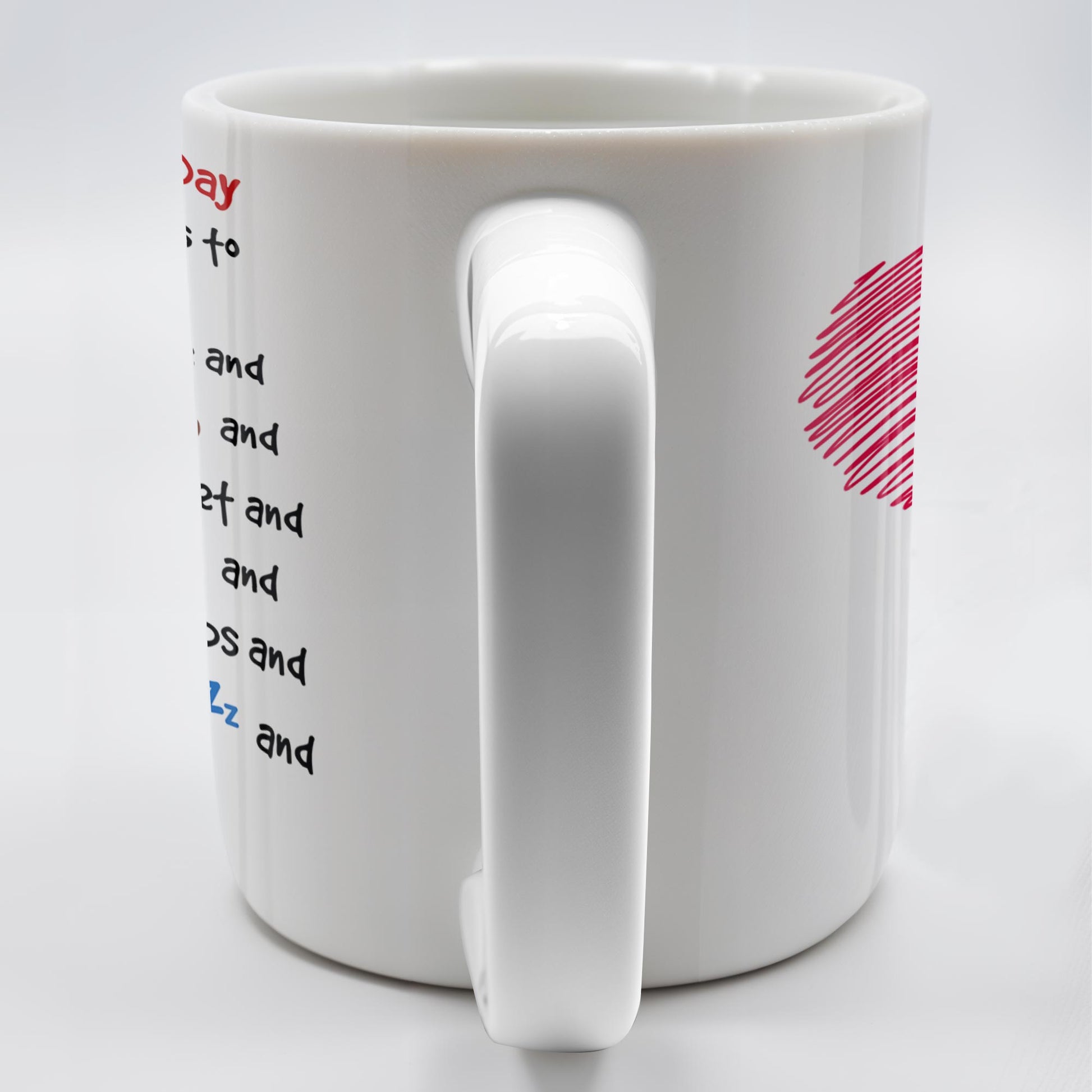 Happy Mother's Day To The One Who Gets To Feed Me And Walk With Me, Dog And Heart