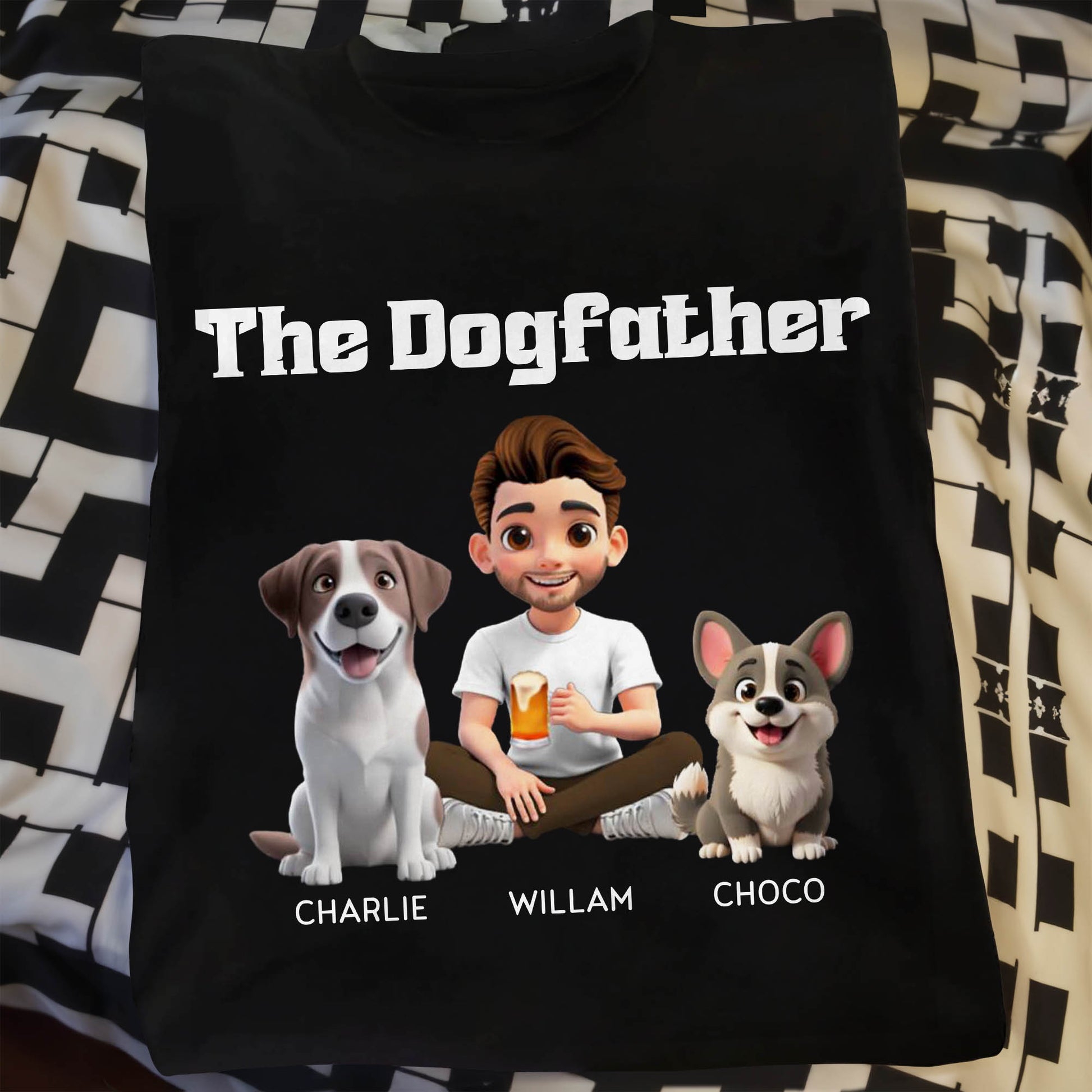 The Dogfather, Man With Dogs And Beer