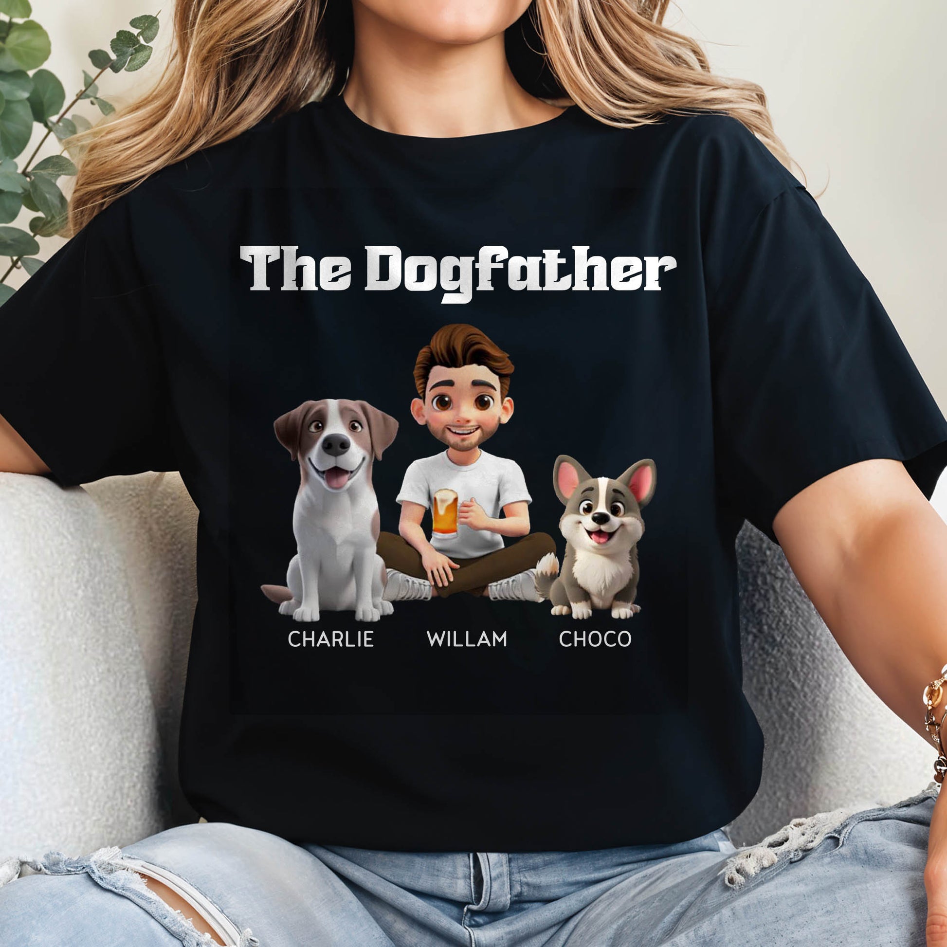 The Dogfather, Man With Dogs And Beer