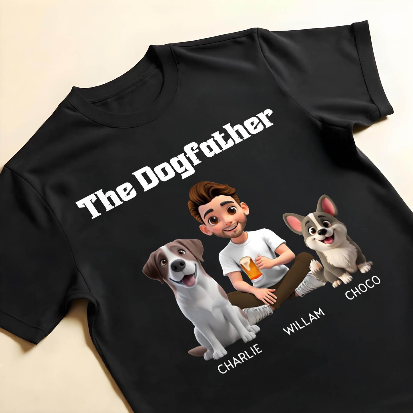 The Dogfather, Man With Dogs And Beer