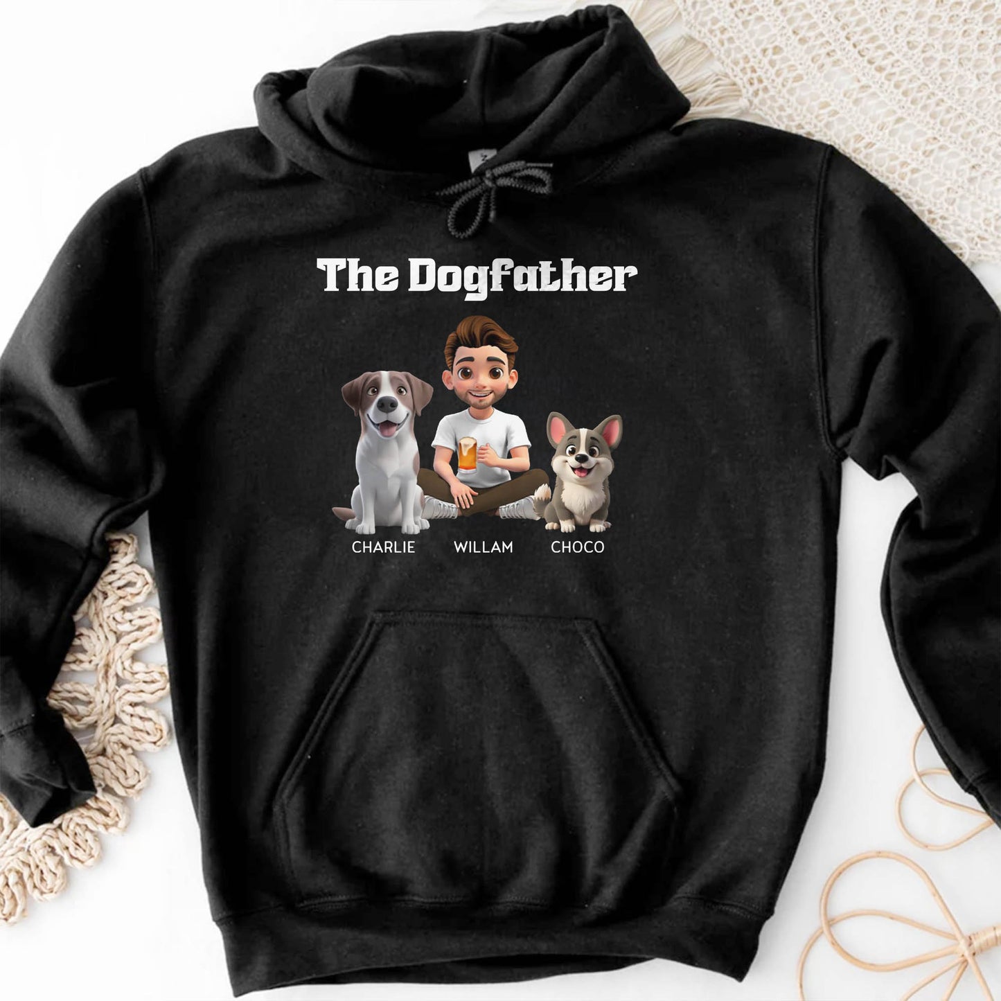 The Dogfather, Man With Dogs And Beer