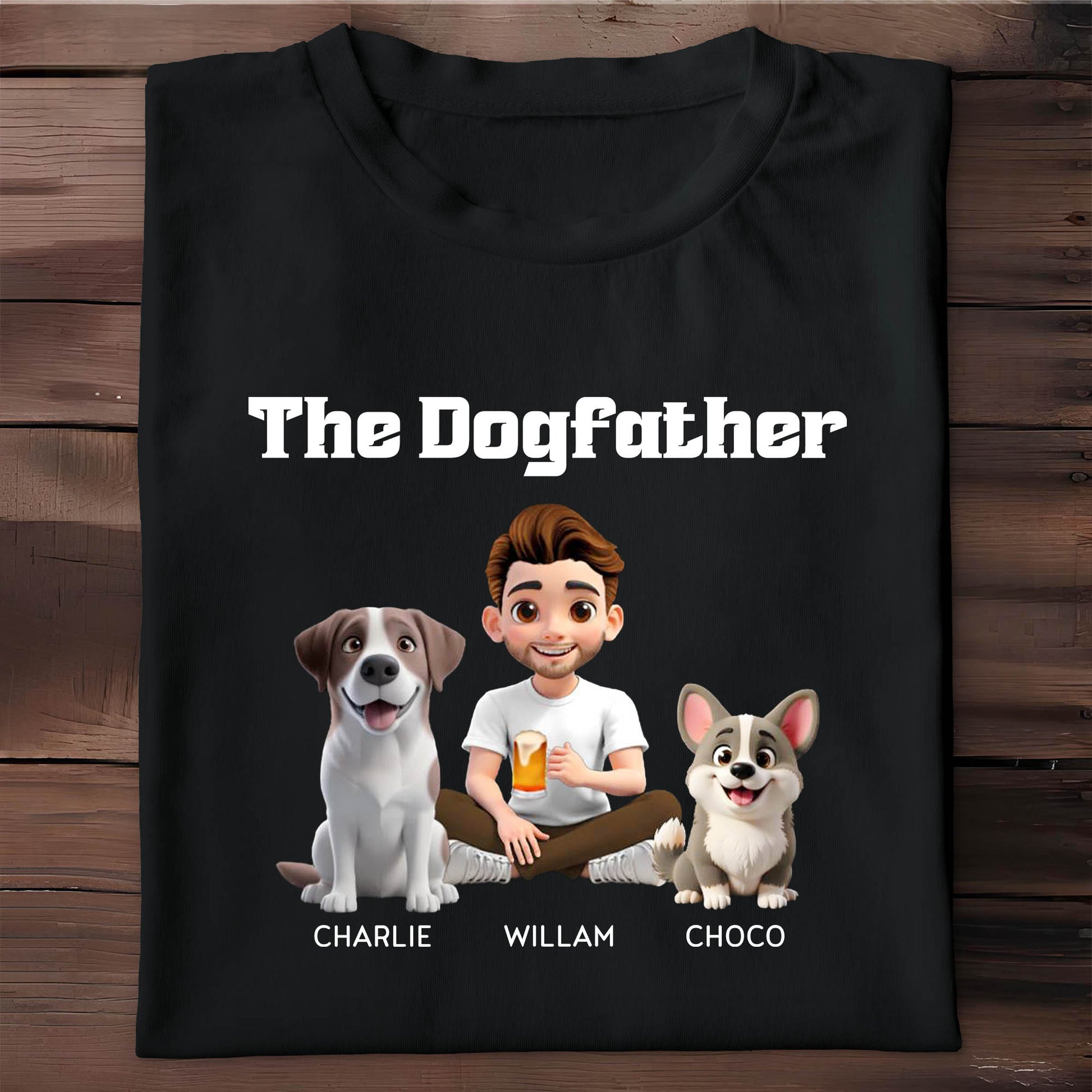 The Dogfather, Man With Dogs And Beer