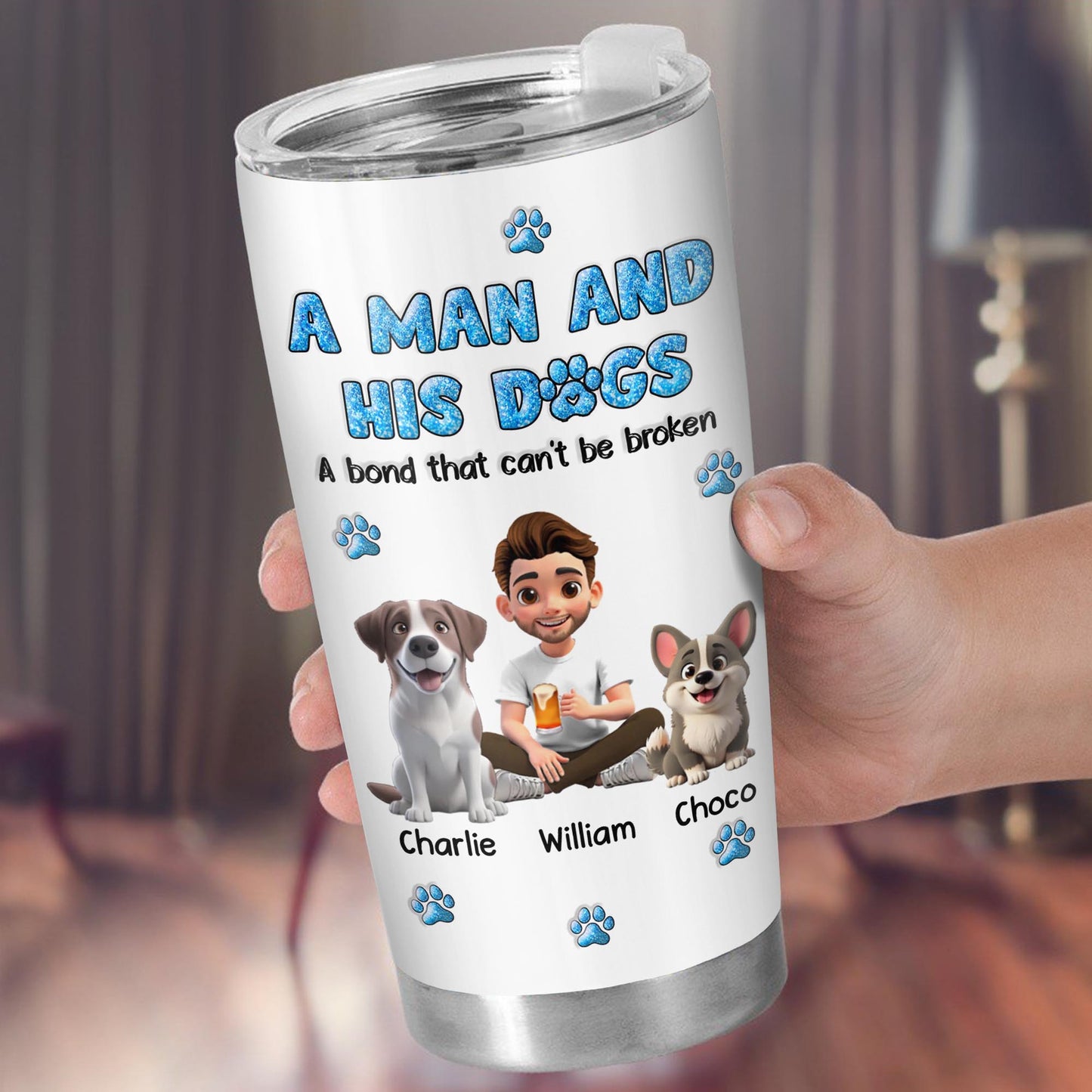 A Man And His Dogs, A Bond That Can't Be Broken, Man And Dogs