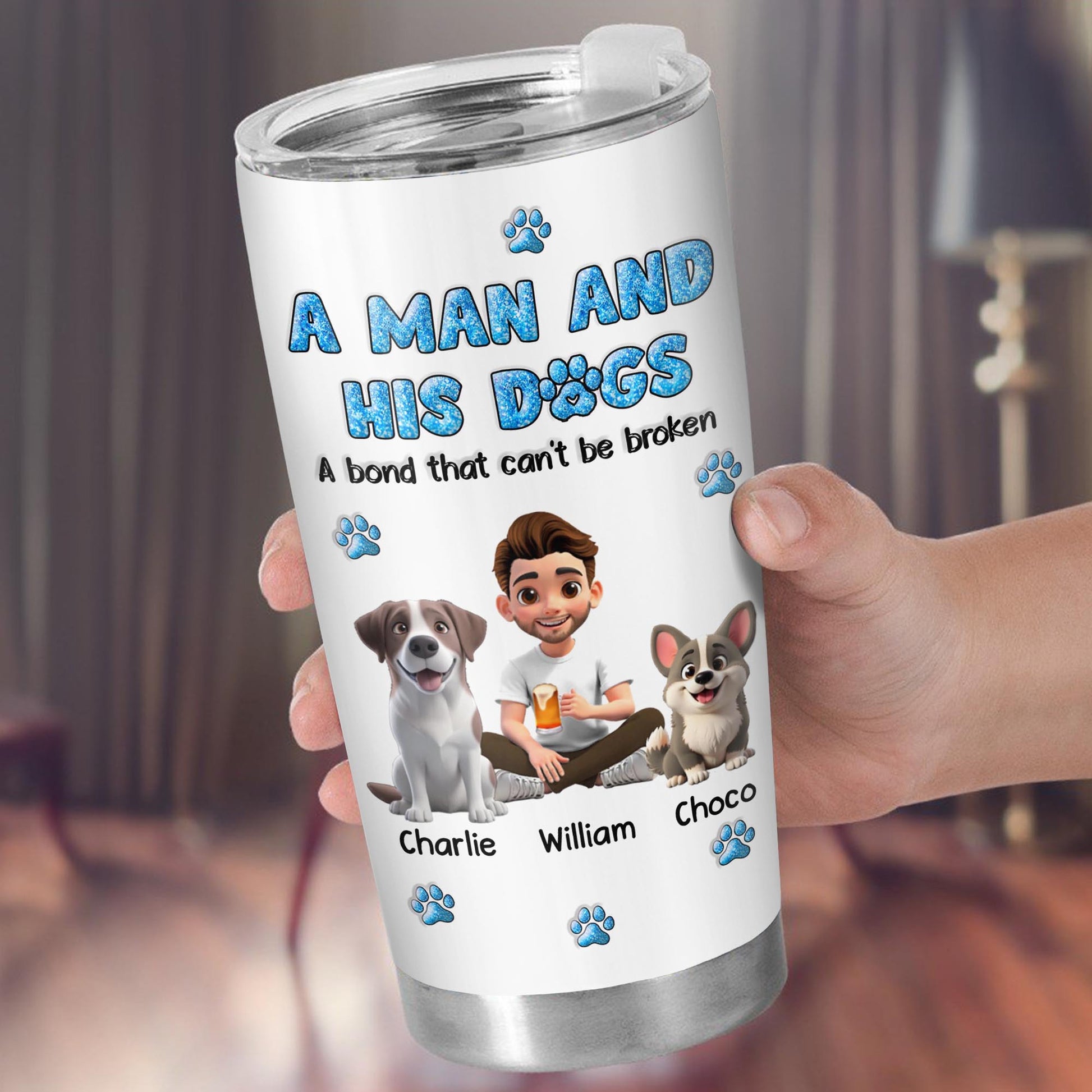 A Man And His Dogs, A Bond That Can't Be Broken, Man And Dogs