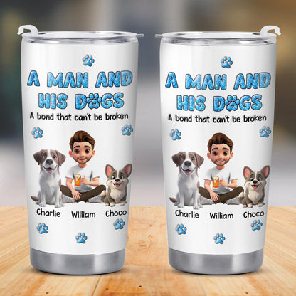 A Man And His Dogs, A Bond That Can't Be Broken, Man And Dogs