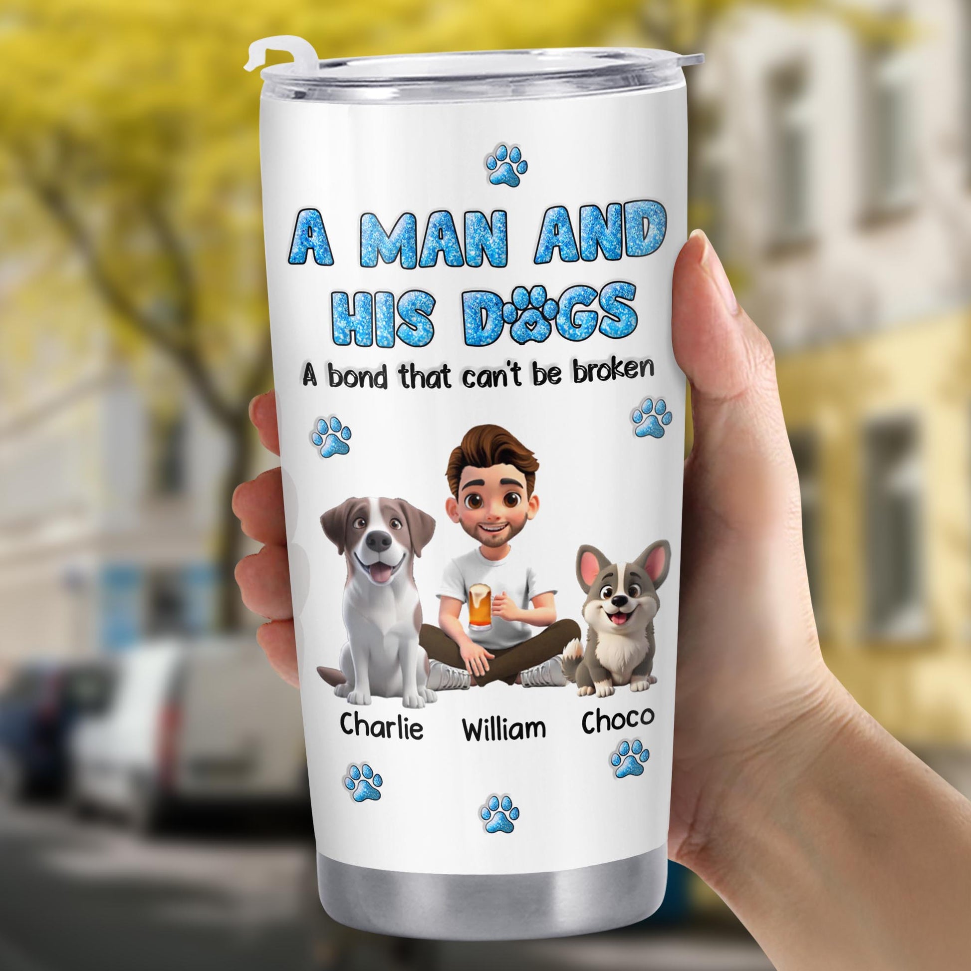 A Man And His Dogs, A Bond That Can't Be Broken, Man And Dogs