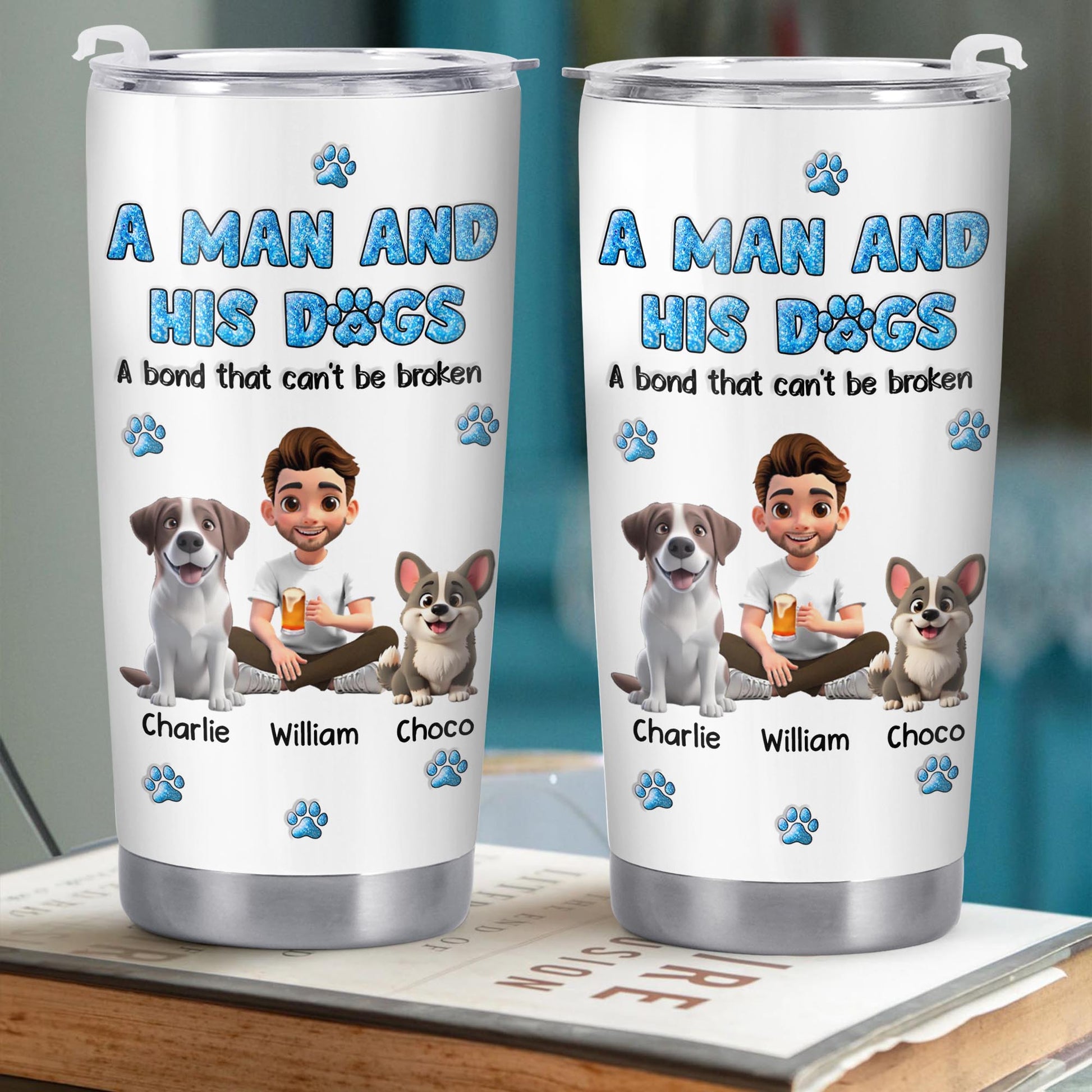 A Man And His Dogs, A Bond That Can't Be Broken, Man And Dogs