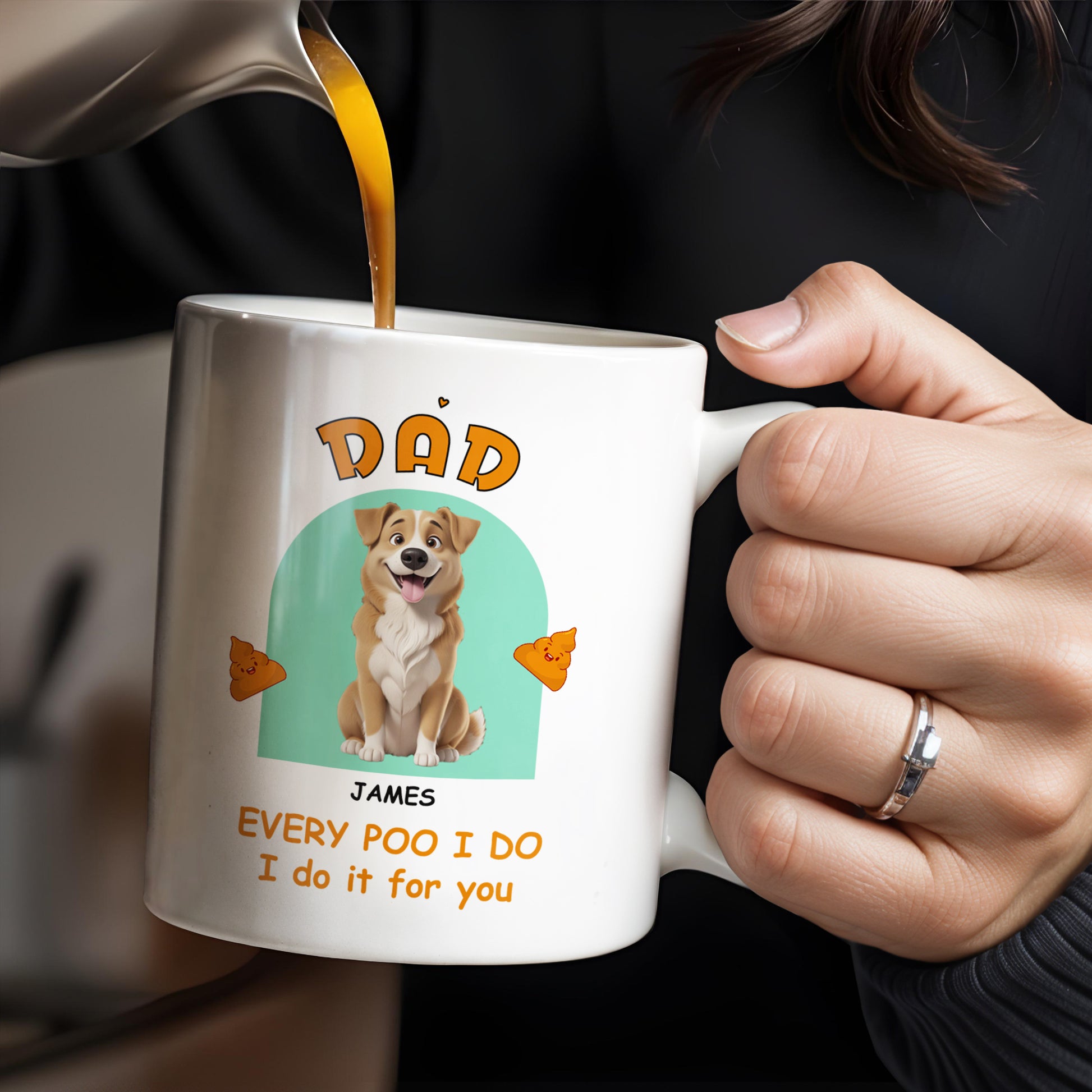 Every Poo I Do I Do It For You, Dog And Poo Emoji