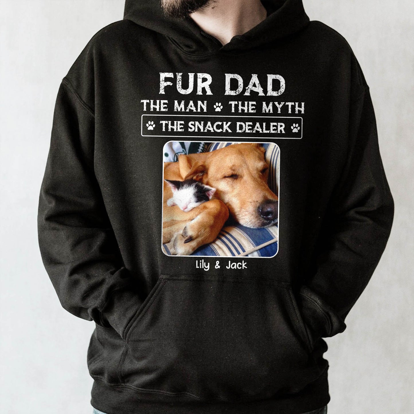 Fur Dad The Man The Myth The Snack Dealer