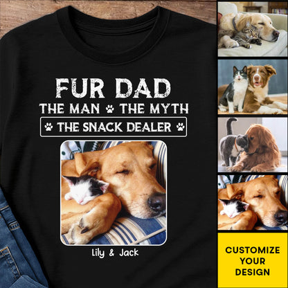 Fur Dad The Man The Myth The Snack Dealer